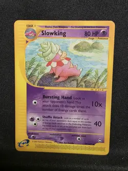 Vintage Pokemon TCG - Aquapolis - Slowking 034/147 Regular: NM - Image 1