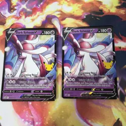 X2 NM Near Mint Pokemon TCG Dark Sylveon V Holo Promo Celebrations SWSH134 - Image 1