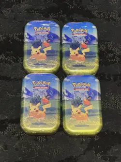 Pokemon Ascended Heroes Mini Tins Lot of 4 Factory Sealed TCG Pocket Monsters NM - Image 1