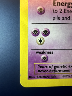 Pokemon TCG Mewtwo Wizards Black Star Promos 14 Regular Promo 1st Edition Promo - Image 5