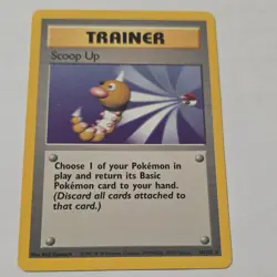 Pokemon Scoop Up Base Set Rare Trainer Wizards 78/102 English Regular - Image 2