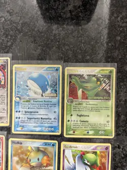 8x Lot Reverse Italian Pokemon Ex Jirachi 9 Ditto 61 Mudkip 56 Delta Species - Image 3