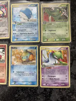 8x Lot Reverse Italian Pokemon Ex Jirachi 9 Ditto 61 Mudkip 56 Delta Species - Image 5