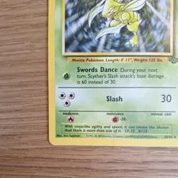 Scyther 26/64 Pokemon TCG Jungle Set (1999) non-HOLO Rare NM - Image 4
