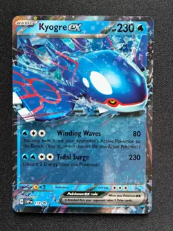 Kyogre ex 178 Holo Promo Scarlet & Violet Promo Pokemon - Image 1
