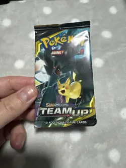 Pokemon Team Up booster pack sealed - Image 1