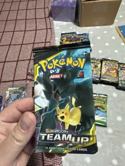 Pokemon Team Up booster pack sealed - Image 2