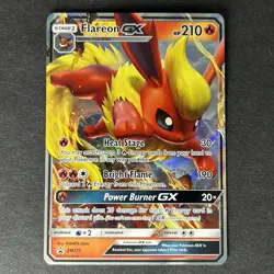 Pokemon Flareon GX Sun & Moon Promo #SM171 - Image 1