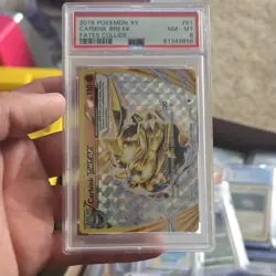 The Pokemon Company Carbink BREAK Rare Holo Fates Collide PSA 8 51/124 - Image 1