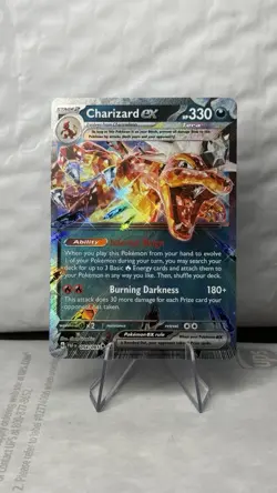 Pokemon Paldean Fates Charizard ex 054/091 - Image 1