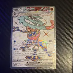 Pokemon Greninja EX SV06 Twilight Masquerade 310 HP Ultra Rare Holo 198/167 Eng… - Image 1