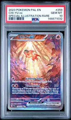 Pokemon Chi-Yu ex 259/193 Sv02 Paldea Evolved Holo PSA 10 - Image 1