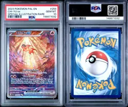 Pokemon Chi-Yu ex 259/193 Sv02 Paldea Evolved Holo PSA 10 - Image 3