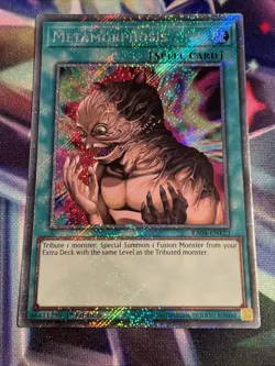 Yu-Gi-Oh! TCG Metamorphosis RA04-EN123 Platinum Secret Rare NM/M - Image 1