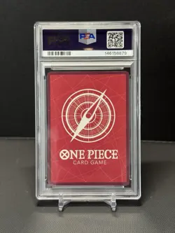 2023 ONE PIECE PROMOS SEALED BATTLE VOL.1-LIVE ACTION #P MONKEY D. LUFFY PSA 10 - Image 2
