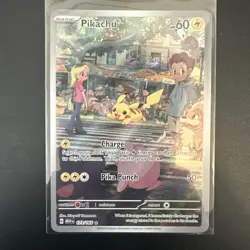 Pokemon TCG Pikachu Scarlet & Violet-151 173/165 Holo Illustration Rare M/NM - Image 1
