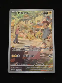 Pokemon TCG Pikachu Scarlet & Violet-151 173/165 Holo Illustration Rare - Image 1