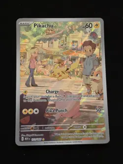 Pokemon TCG Pikachu Scarlet & Violet-151 173/165 Holo Illustration Rare - Image 2