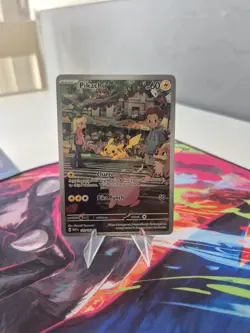 Pikachu 173/165 Pokemon TCG Scarlet Violet - 151 Illustration Rare English - Image 1