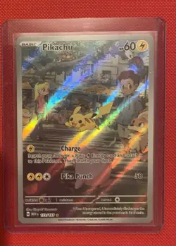 Pokemon Pikachu Illustration Rare 173/165 Scarlet & Violet 151 NM or Better - Image 1
