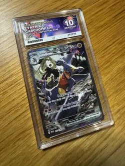 ACE 10 Cynthia's Garchomp ex 232/182 Pokemon 2025 Destined Rivals SIR Card - Image 1