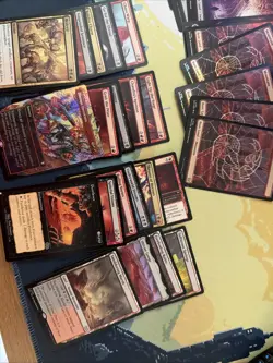 Lot Of Rakdos Magic cards From A Commander deck - Image 3