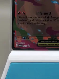 Mega Charizard x Ex #29 Pokemon Promo Card Near Mint - Image 5