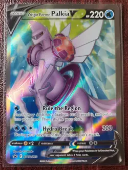 Origin Forme Palkia V SWSH253 SWSH: Sword & Shield Promo Cards Holo - Image 1