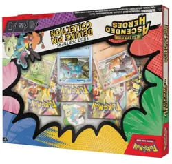 Pokemon TCG Ascended Heroes First Partners Deluxe Pin Collection in hand - Image 1