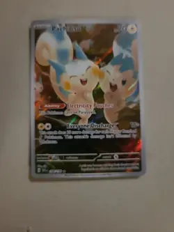 2023 Pokemon Scarlet & Violet Pachirisu 208/198 Holo IR Illustration Rare NM - Image 3