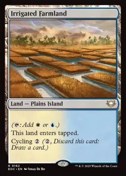 MTG Irrigated Farmland (162/230) Edge of Eternities Commander NM - Image 1