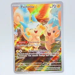 Pachirisu 208/198 - Scarlet & Violet Base Set Illustration Rare - Pokemon - NM/M - Image 5