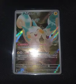 Pokemon TCG Pachirisu 208/198 Illustration Rare Scarlet And Violet NM - Image 1