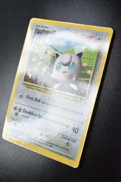 Jigglypuff No. 39 Grey Star Corocoro Comics Promo 1999 Glossy Rare Pokemon Card - Image 4