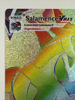 Pokemon Salamence VMAX Secret Rare Holofoil SWSH03: Darkness Ablaze 194/189 NM - Image 2