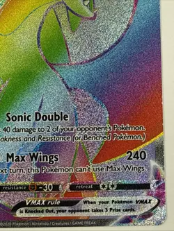 Pokemon Salamence VMAX Secret Rare Holofoil SWSH03: Darkness Ablaze 194/189 NM - Image 4