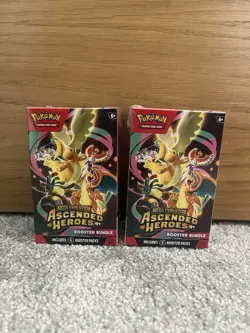 Pokemon TCG Mega Evolutions Ascended Heroes | Booster Bundle | x2 Sealed - Image 1