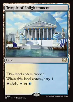 MTG Temple of Enlightenment (186/230) Edge of Eternities Commander NM - Image 1
