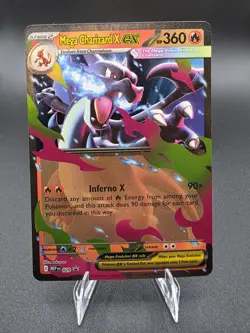 Mega Charizard X Ex #29 | Pokemon MEP: Mega Evolution Black Star Promo | NM - Image 1