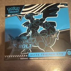 Pokemon Scarlet & Violet Black Bolt Elite Trainer Box Booster Promo Zekrom - Image 1