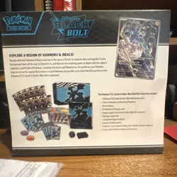 Pokemon Scarlet & Violet Black Bolt Elite Trainer Box Booster Promo Zekrom - Image 2