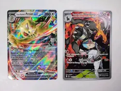 PokemonTCG: Scarlet & Violet Destined Rivals Team Rocket's Persian, Houndoom - Image 1