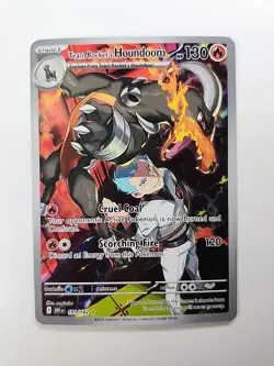 PokemonTCG: Scarlet & Violet Destined Rivals Team Rocket's Persian, Houndoom - Image 4