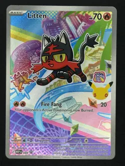 Pokemon TCG First Partner Illustration Collection Alola: Rowlet, Litten, Popplio - Image 5