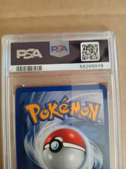 2001 Pokemon Neo Discovery Houndour Holo Rare 5/75 Unlimited PSA 7 NM WOTC - Image 3