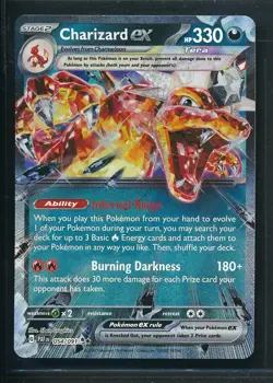 Pokemon Paldean Fates: Charizard EX 054/091 ~ NM to NM+ - Image 1