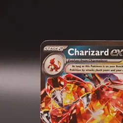 Pokemon TCG SV: Paldean Fates 054/091 RR Charizard ex - Image 2