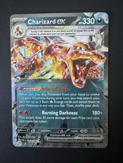 Charizard Ex - Pokemon Paldean Fates - 054/091 - Near Mint - Image 1