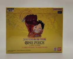500 YEARS IN THE FUTURE DISPLAY, OP-07 ONE PIECE, ENGLISH, OVP SEALED 🌞 - Image 1