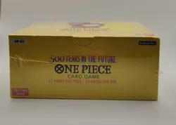 500 YEARS IN THE FUTURE DISPLAY, OP-07 ONE PIECE, ENGLISH, OVP SEALED 🌞 - Image 2